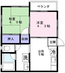 トリエールもとまちの物件間取画像